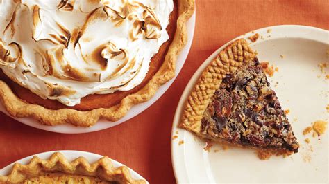 A sweet potato pie to accompany your sweet potato casserole at thanksgiving. Classic Thanksgiving Pie Recipes | Martha Stewart