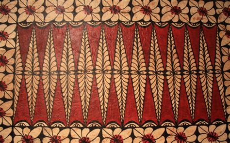 Tongan Tapa Cloth Photo