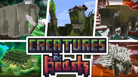 Creatures And Beasts Mod Minecraftgames Co Uk