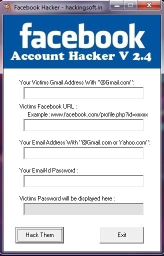 Tricks And Tips Hacking Facebook Account Password Using Facebook Hacker Software V
