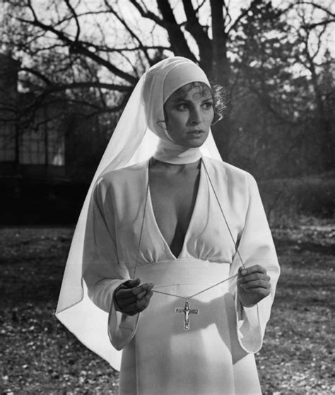 Raquel Welch Flaunts Cleavage Dressed As A Seriously Sexy Nun