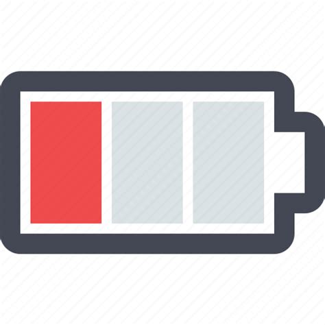 Battery, electric, electricity, energy, low battery, power icon png image