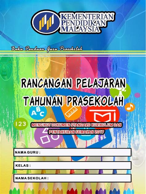 Murid2 prasekolah seramai 75 orang, dengan tenaga. Rancangan Pengajaran Tahunan Prasekolah 2020