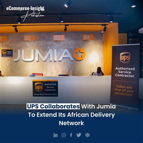 Ups Collaborates With Jumia To Extend Its African Delivery Network