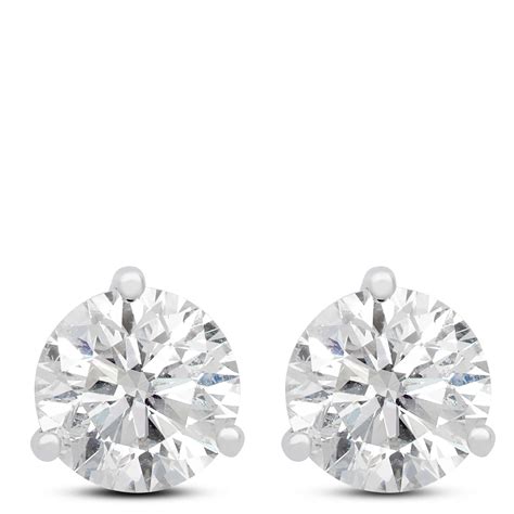 Diamond Solitaire Earrings 14k 2 Ctw Ben Bridge Jeweler