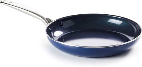 Blue Diamond Frying Pan Non Stick Aluminium Pan Induction Oven And