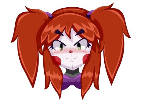 Fnia Baby Front Face Fnaf Sister Location Baby By Mairusu Paua On