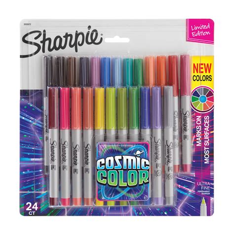 Sharpie Cosmic Colors Marker Sets Markers Ultra Fine Walmart Com