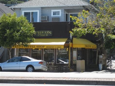 Just come on over, get a cup of coffee, and chat with everybody else until a table is available! Fred's Coffee Shop - Coffee & Tea - Sausalito, CA - Reviews - Photos - Menu - Yelp