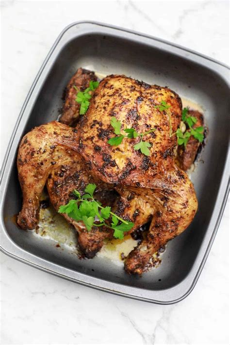 marinated roast chicken recipe recipe vibes