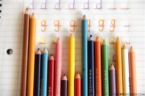3 Handwriting Activities Using Colored Pencils The Ot Toolbox