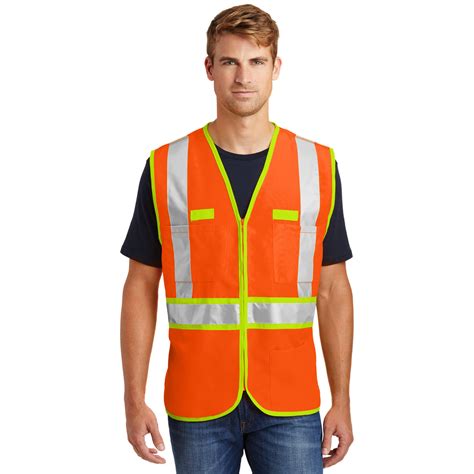 Cornerstone ® Ansi 107 Class 2 Dual Color Safety Vest