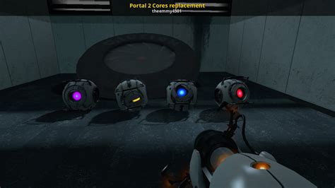 Portal 2 Cores Replacement Portal Mods
