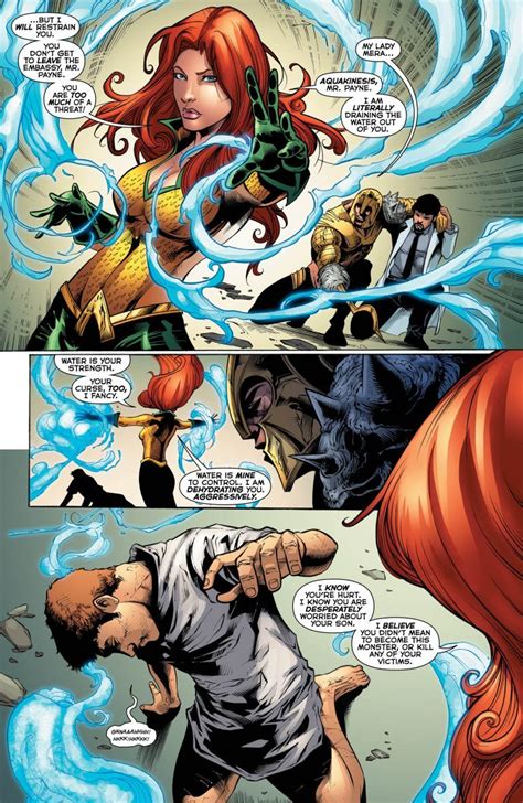 New 52 Mera Vs Wonder Woman Battles Comic Vine