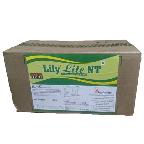 15kg Lily Lite Nt Vanaspati Ghee Packaging Type Box At Best Price In
