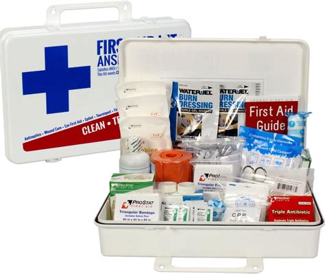 Osha And Ansi First Aid Kit 50 Person 198 Pieces Indoor