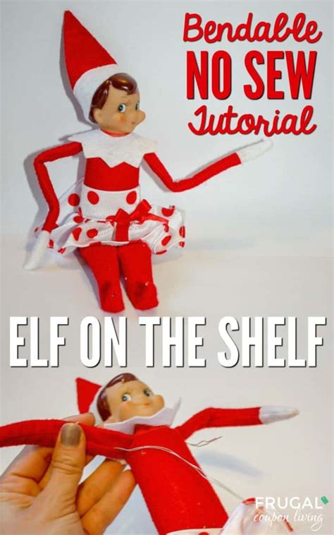 How To Make Elf On The Shelf Bendable 5 Minute Posable Elf Tutorial
