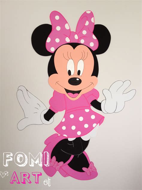 Minnie En Fomi Minnie Mouse Clipart Minnie Mouse Images Mickey Minnie