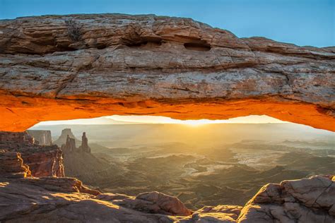 Mesa Arch Sunrise In Canyonlands National Park Canyonlands National