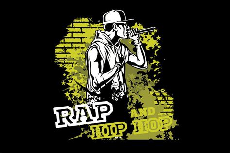 rap hip hop music graffiti clipart vector clip art etsy screen printing logo screen printing