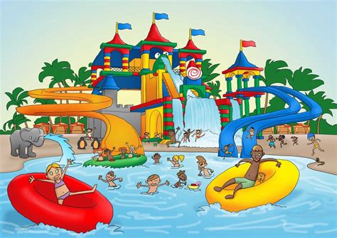 Theme Park Cartoon Images ~ Kids Park Clipart Bodeniwasues
