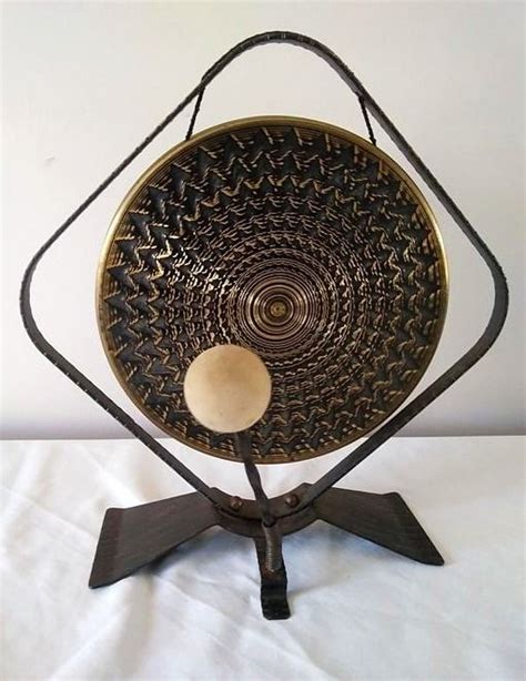 Viejo Gong Instrumento Musical Indonesia Bali Catawiki