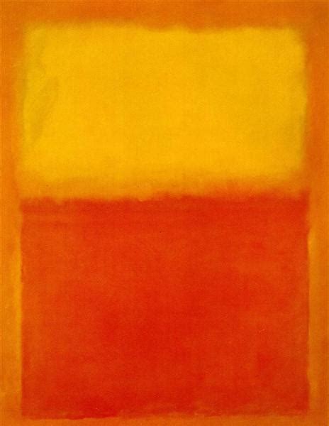 Orange And Yellow 1956 Mark Rothko