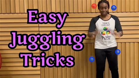 Combine Bounce And Toss Juggling Easy 3 And 4 Ball Juggling Tricks