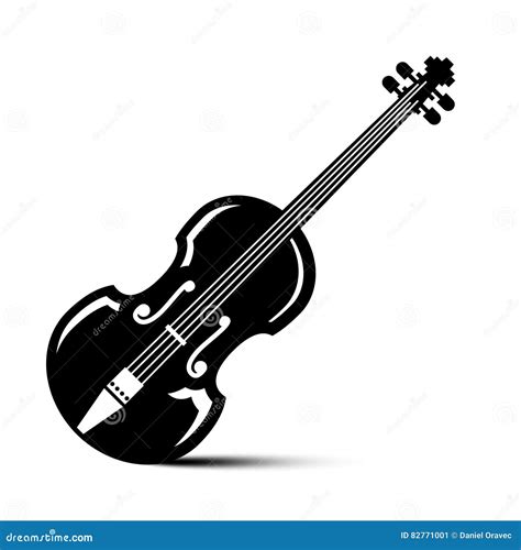 Violin Icon Stock Vector Illustration Of Antique Viola 82771001