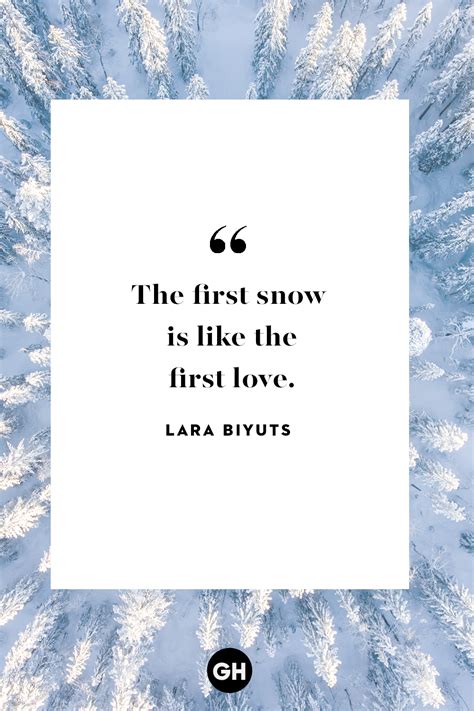 I Love Snow Quotes
