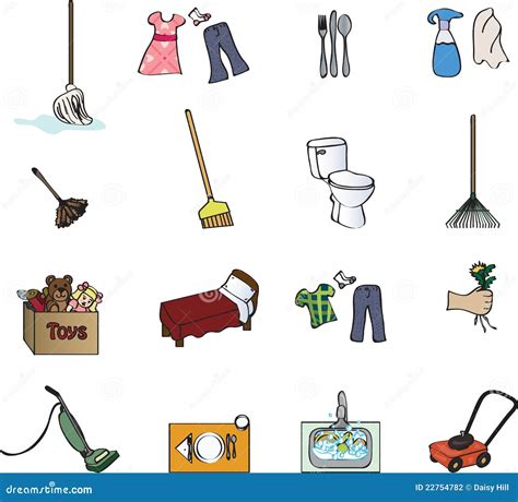 Free Printable Chore Chart Icons