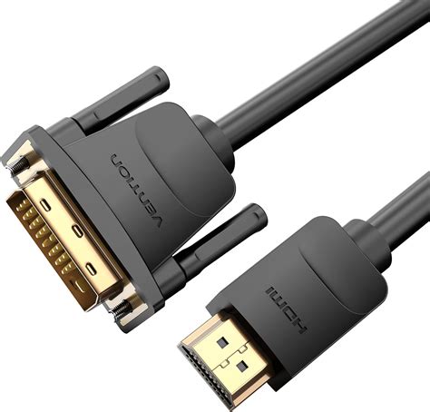 Vention Hdmi To Dvi Cable Bi Directional Dvi D 241 Male To Hdmi Male