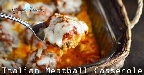 Cristy thom is a 49 year old american model (adult/glamour). Italian Meatball Casserole - Briana Thomas