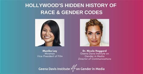 Hollywoods Hidden History Of Race And Gender Codes Geena Davis Institute