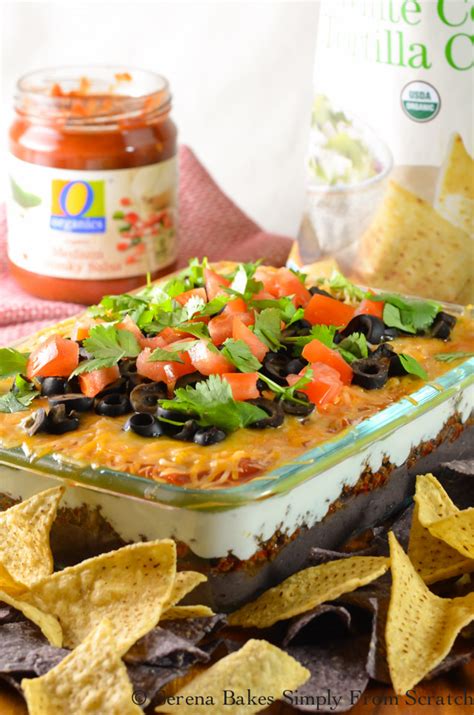 7 Layer Taco Dip Serena Bakes Simply From Scratch