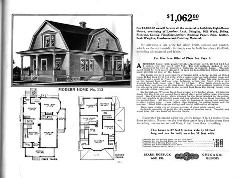Old Sears Roebuck Home Plans