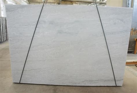 The Gorgeous Colors Of Sea Pearl Honed Quartzite Seen In Slab Form
