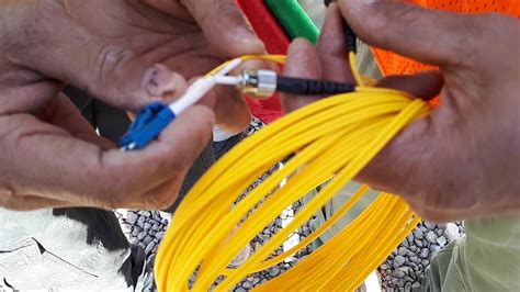 Fiber Optic Cable Splicing Rectification Troubleshooting With Vfl
