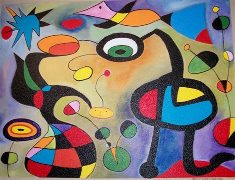 The Garden 1925 By Joan Miro Famous Abstract Canvas Painting Posters