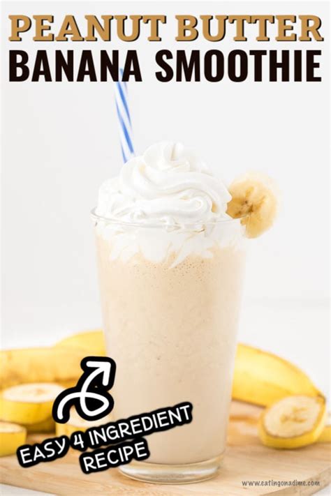 Peanut Butter Banana Smoothie Peanut Butter Banana Smoothie Recipe