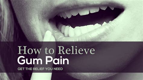 How To Relieve Gum Pain — The Mckenzie Center Implants And Periodontics