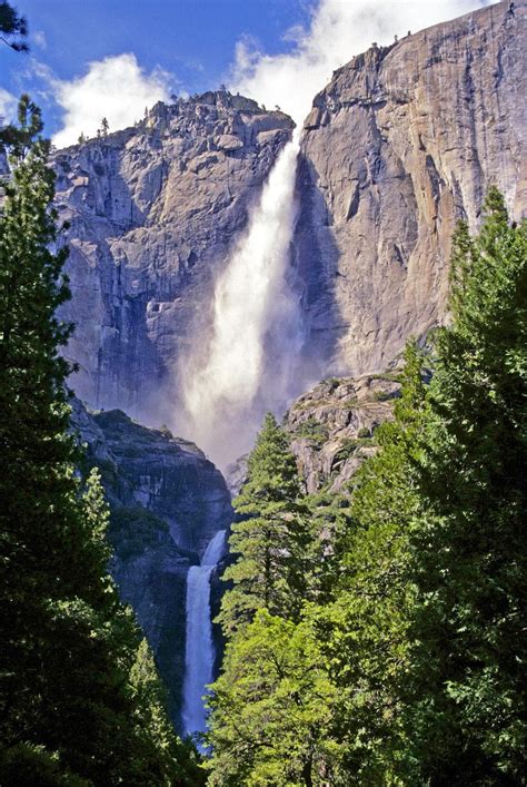 Yosemite Park Waterfalls Yosemite National Park Train Holidays Ledpagina