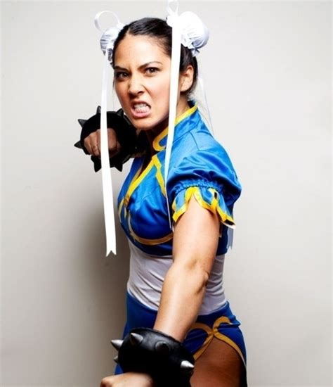 Attack Of The Show Tumblr Chun Li Cosplay Olivia Munn Capcom Cosplay