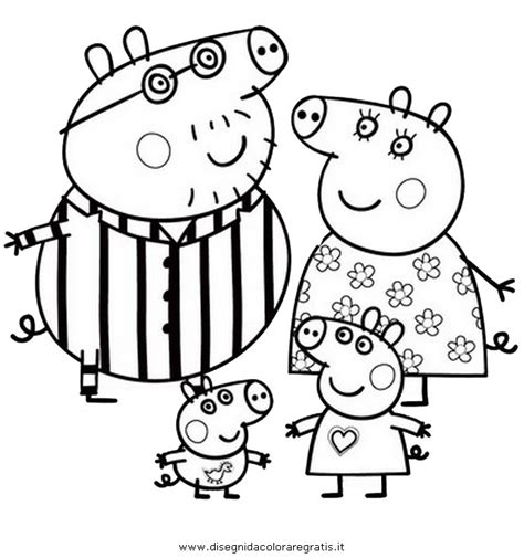 Peppa Pig House Coloring Pages Sketch Coloring Page