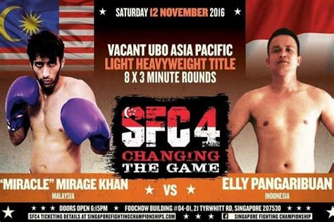“miracle” Mirage Khan To Fight Elly Pangaribuan In Singapore On Nov 12