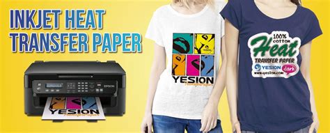 Light Inkjet Heat Transfer Paper T Shirt Transfer Paper Etsy