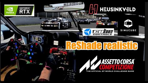 ReShade Realistic Graphic Assetto Corsa Competizione YouTube