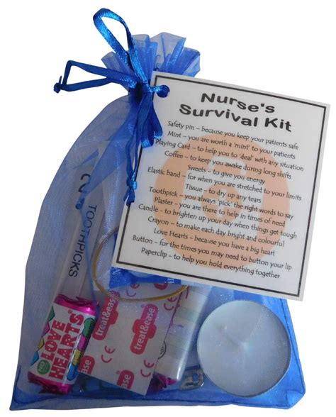 Nurses Survival Kit A Great T To Thank Your Nurse