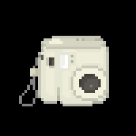 Pixel Camera App Icon Animated Icons Pixel Art Retro Camera App