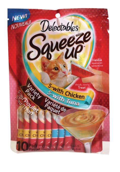 Hartz Delectables Squeeze Up™ Chicken And Tuna Wet Cat Treats 10 X 14 G